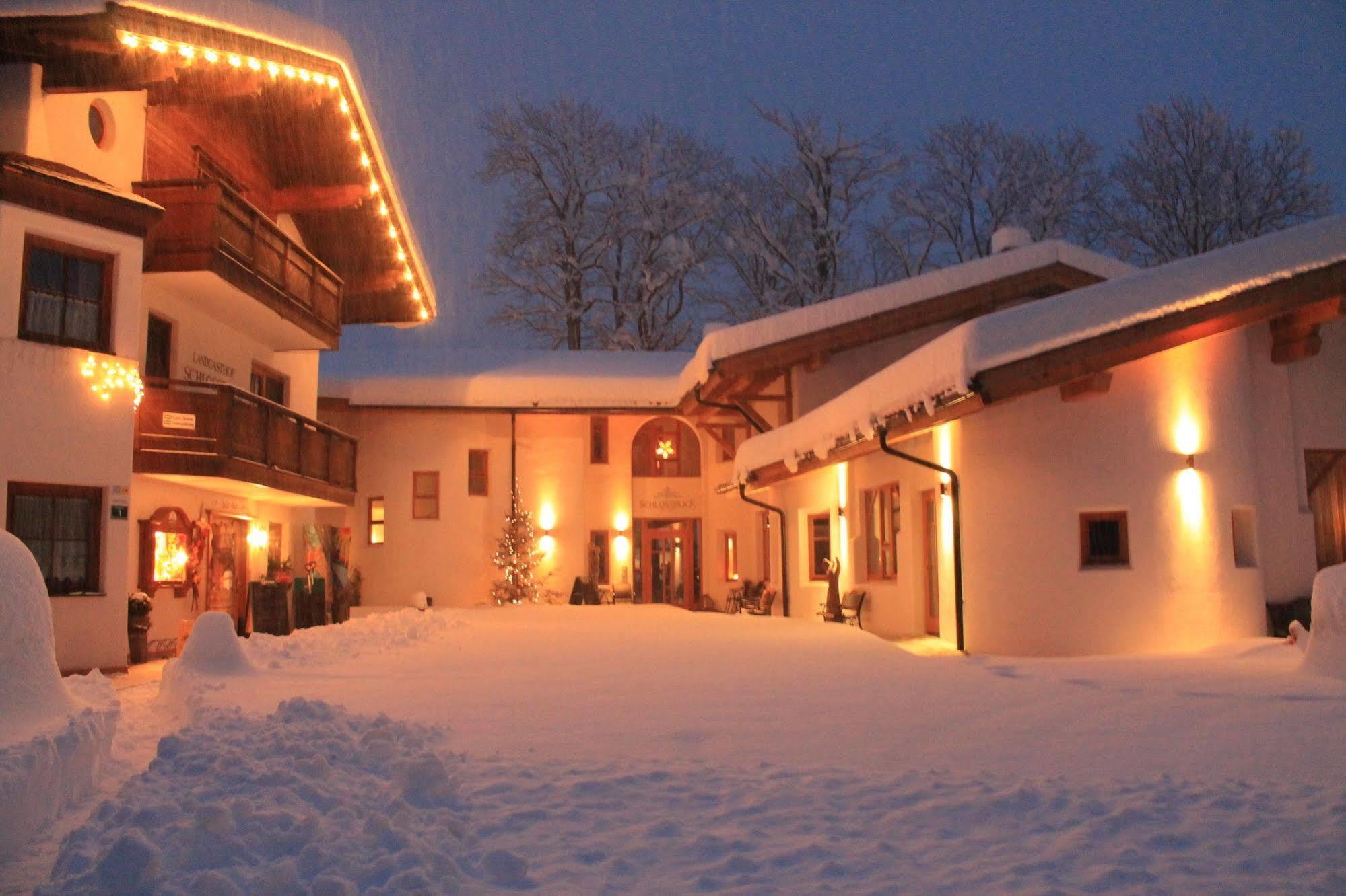 Hotel Kraftquelle Schlossblick Angerberg  エクステリア 写真