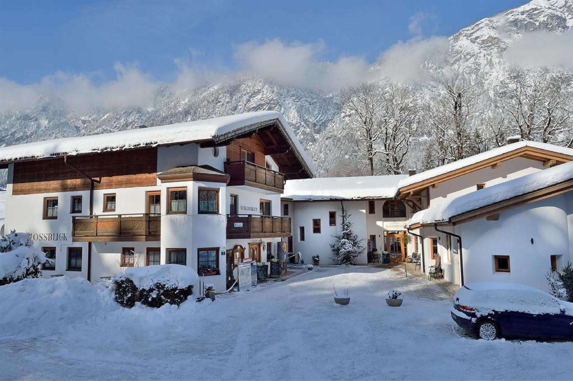 Hotel Kraftquelle Schlossblick Angerberg  エクステリア 写真